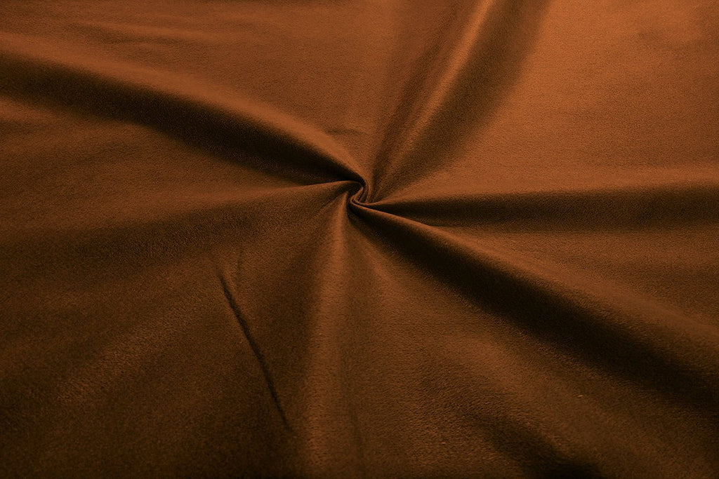 Rainbow Fabrics Burnt Suede Brown Soft Felt