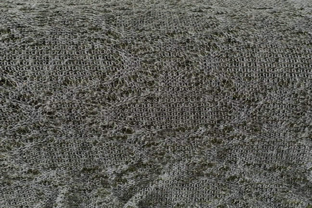 Rainbow Fabrics AW: Dark Grey With Glitter Weave Acrylic Wool