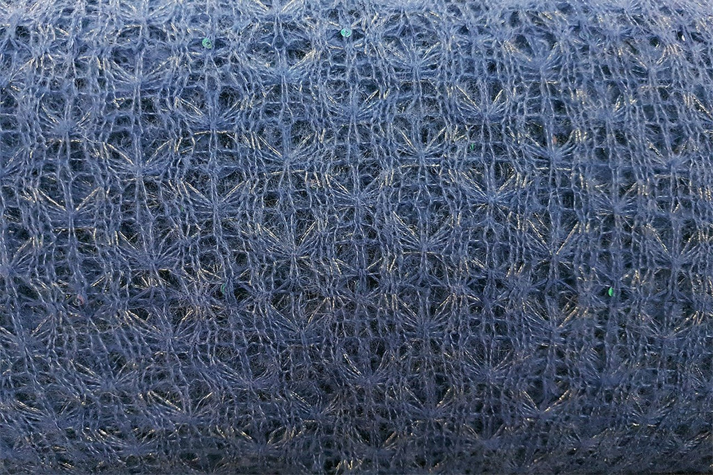 AW: Mild Violet Weave Acrylic Wool - Rainbow Fabrics