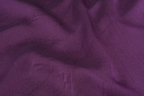 Rainbow Fabrics CPC: Amethyst Crinkle Plain Chiffon