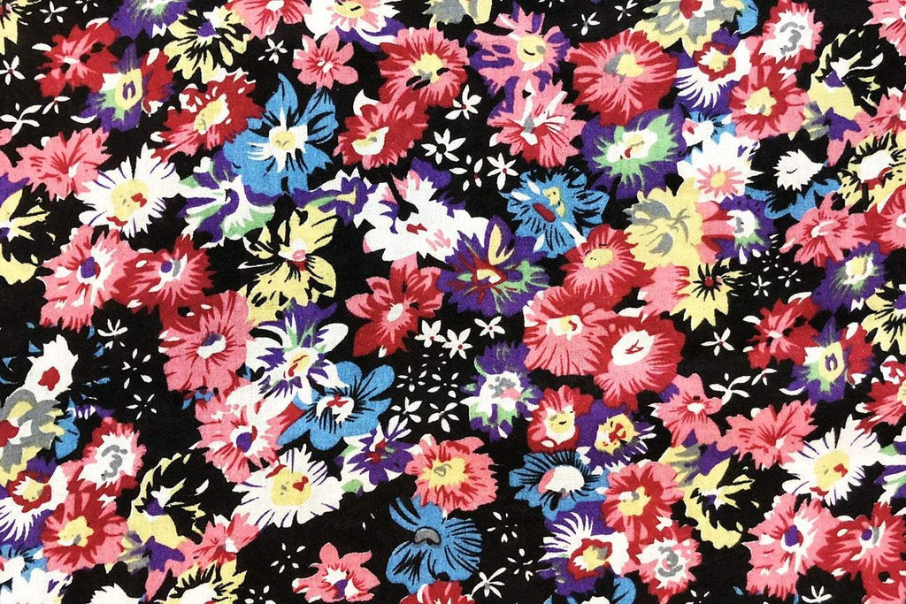 Rainbow Fabrics CV: Summer Flower Cotton Voile - Design # 4 Price per meter