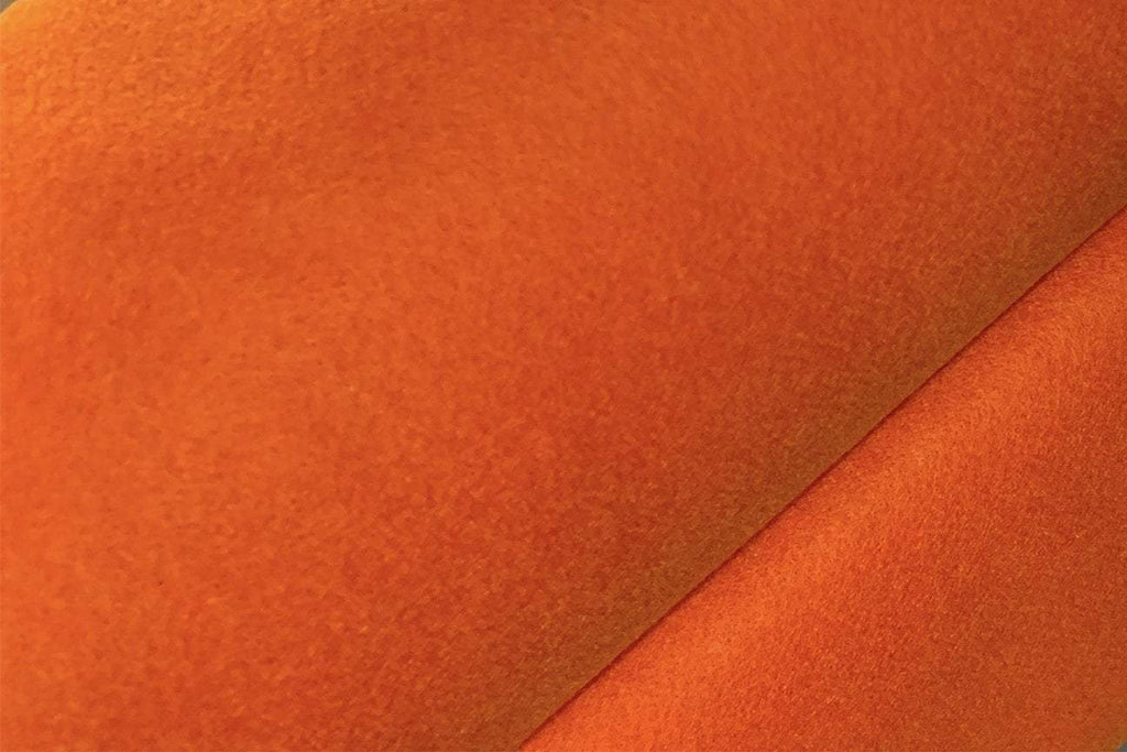 Rainbow Fabrics Deep Orange Soft Felt