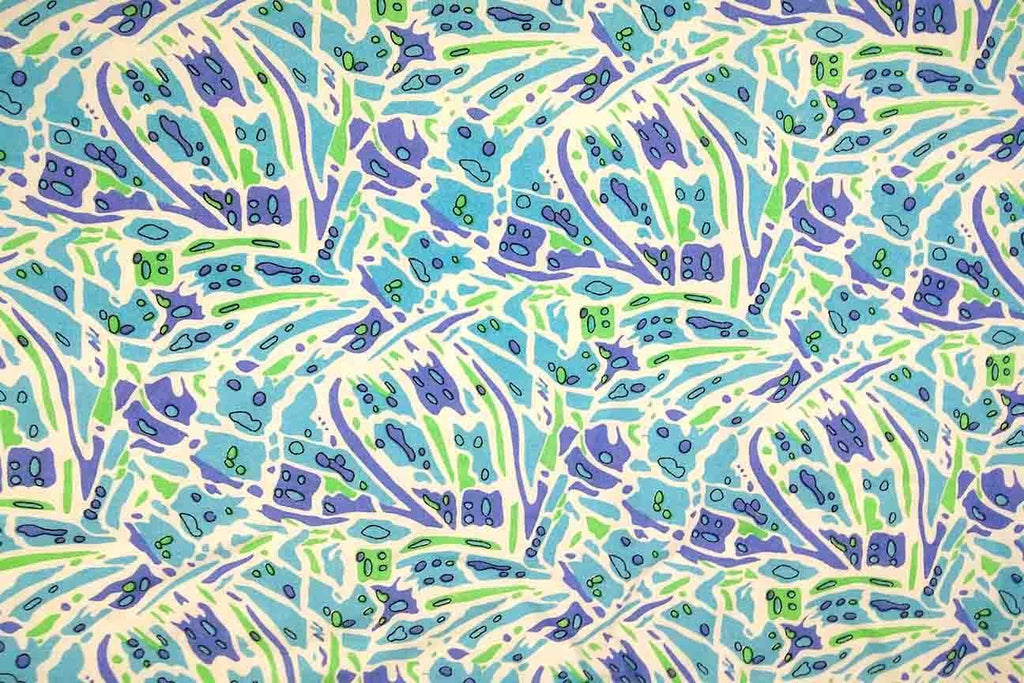 Rainbow Fabrics Delicate Blue /Purple Rayon Rayon