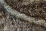 Rainbow Fabrics F1: Chocolate Brown Faux Fur