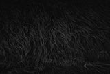 Rainbow Fabrics F1: Doggy Hair - Black Faux Fur