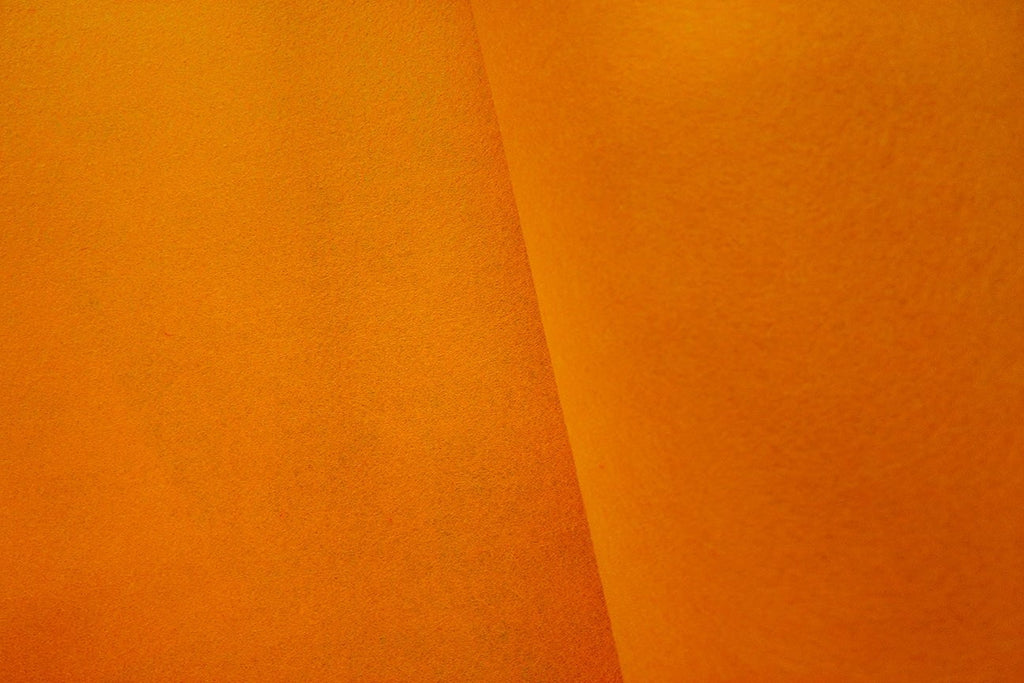 Rainbow Fabrics FF: Vibrant Orange Felt