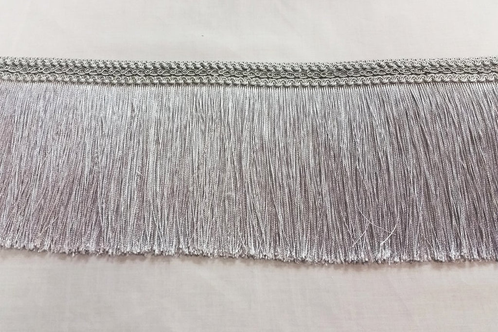 Rainbow Fabrics FT: Fringe Trim - Silver