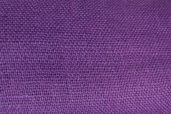 Rainbow Fabrics H1: Deep Purple Hessian/Burlap
