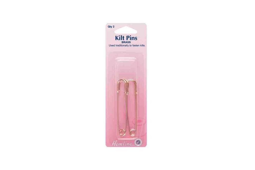 Rainbow Fabrics HY: Kilt Pins - Gold/Brass