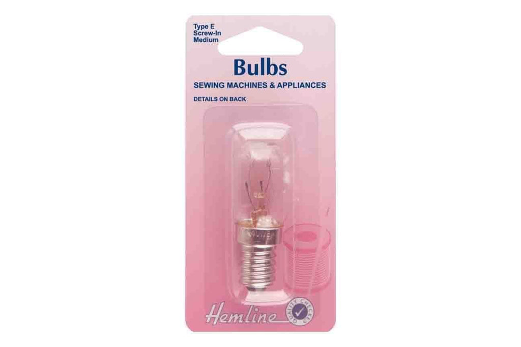 Rainbow Fabrics HY: Screw-In Sewing Machine Bulb - Medium