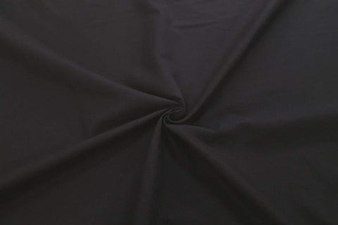 LC: Pure Black Linen Cotton