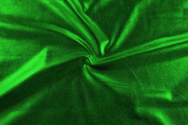 Rianbow Fabrics LF: Liquid Foil Spandex - Green