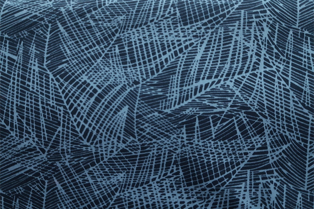 Rainbow Fabrics Light Blue Spider Web Patchwork / Craft Fabric Blue Craft Fabric