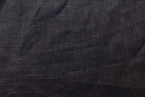 Rainbow Fabrics LR: Black Linen Rayon