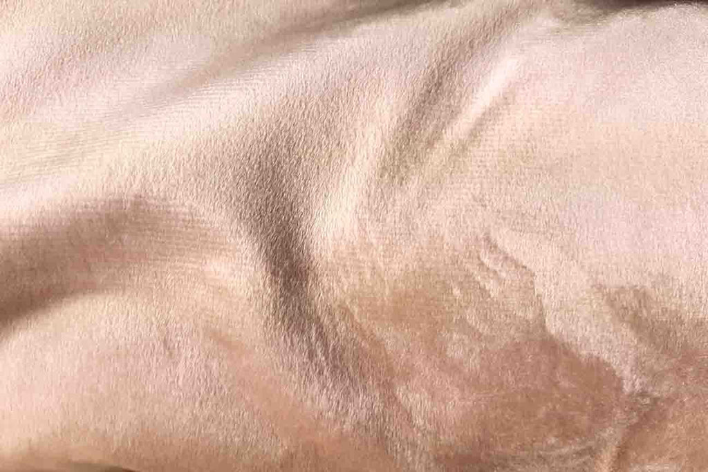Rainbow Fabrics LV: Beige Velvet