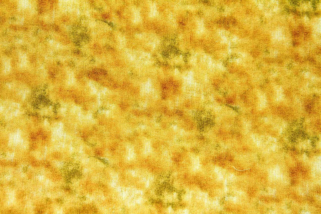 Rainbow Fabrics MC: Mackerel Sky Yellow Multi Coloured Craft Fabric
