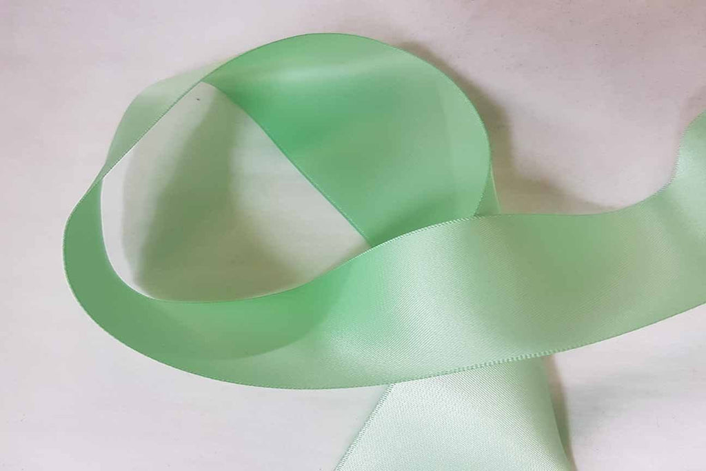 Rainbow Fabrics Mint Green Ribbon