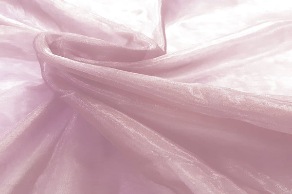 Rianbow Fabrics MO: Crepe Pink Mirror Organza Mirror Organza