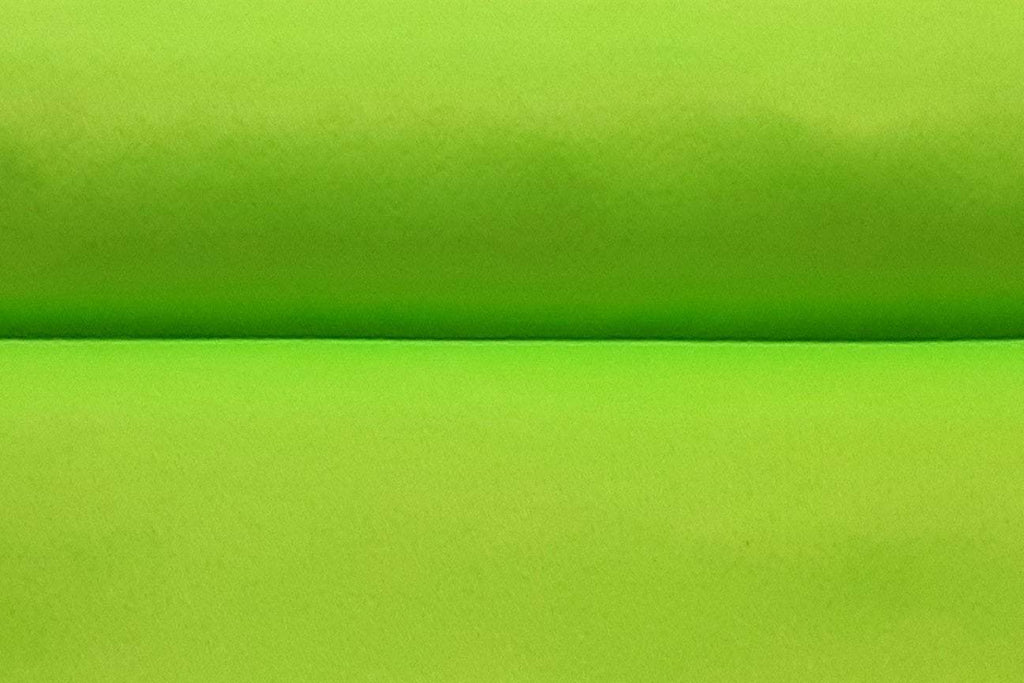 Rainbow Fabrics Neon Green Soft Felt