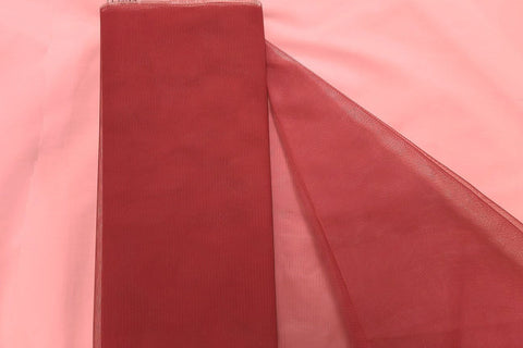 NT: Christmas Red Hard Netting  SOLD OUT