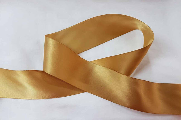 gold ribbon for dress NicoBlu Cosima Sash Belt in Pale Gold Shimmer main image 1