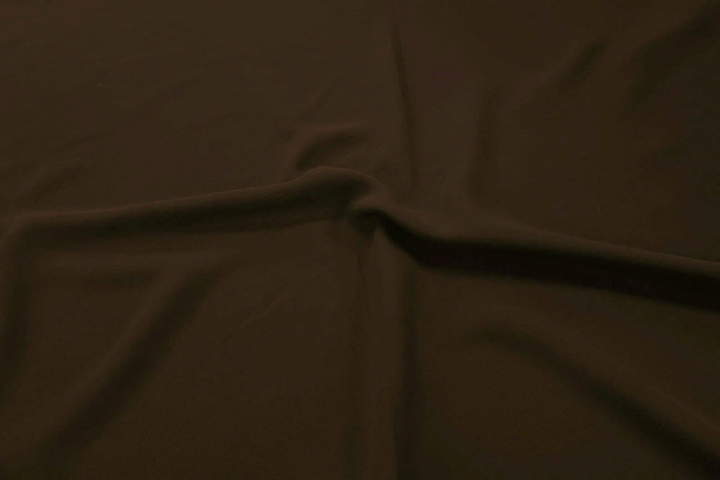 Rianbow Fabrics PC: Caramel Brown Plain Chiffon Plain Chiffon
