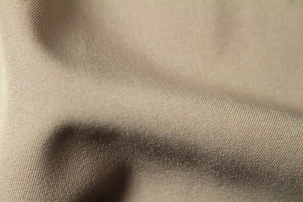Rianbow Fabrics PV: Hazelnut Truffle Brown Polyester Viscose Spandex Polyester Viscose Spandx