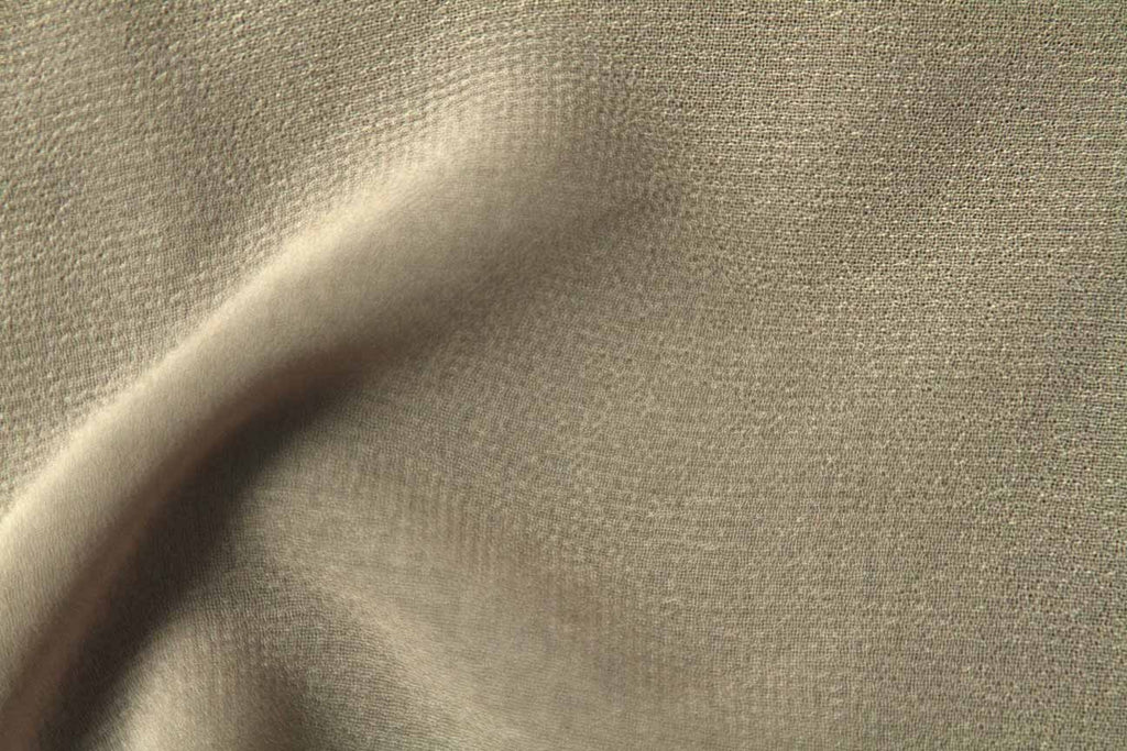 Rianbow Fabrics SC: Sandy Day Brown Silky Chiffon Silky Chiffon