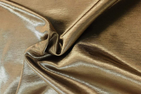Dark Metallic Gold Satin Shantung | Rainbow Fabrics Sydney Dark Metallic Gold Satin Shantung | Rainbow Fabrics Sydney