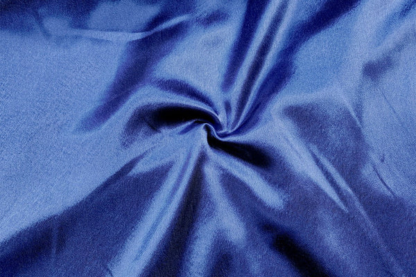 Rianbow Fabrics ST: Ocean Blue Texture Satin Polyester Satin