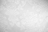 Rainbow Fabrics VC: Baroque White Voile Curtain Fabric