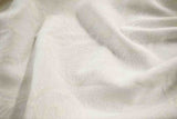 Rainbow Fabrics VC: Floral Cream Voile Curtain Fabric