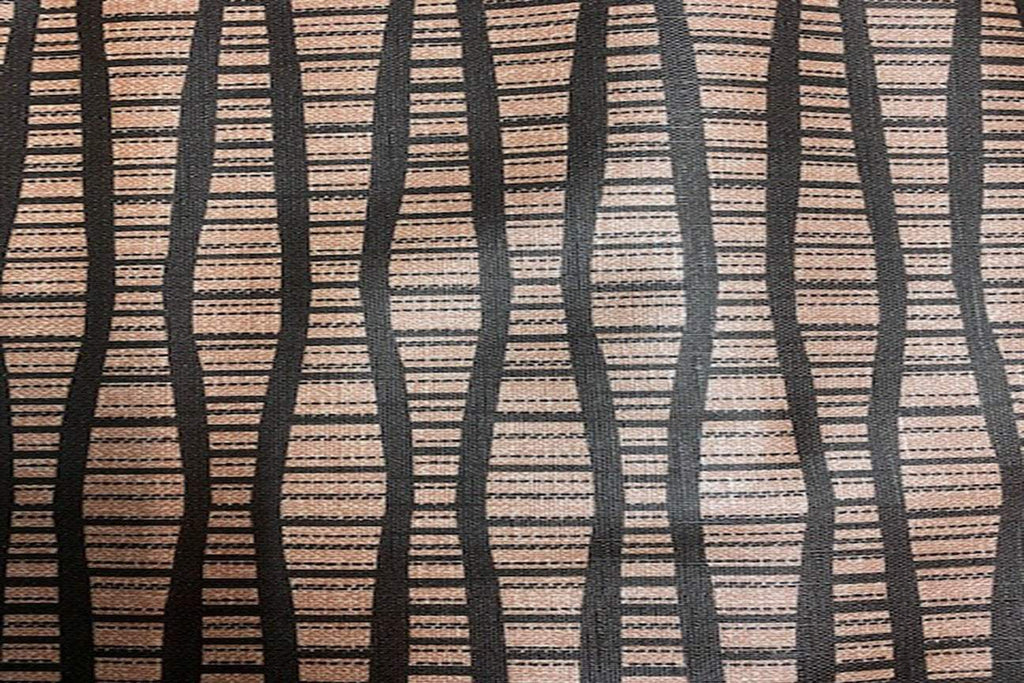 Rainbow Fabrics VE: Dark Brown And Light Brown Interlock Vinyl
