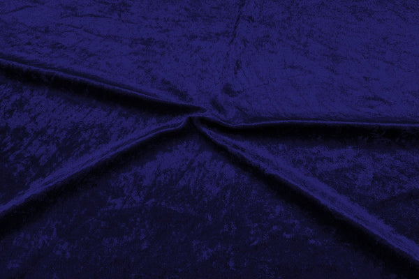 Rainbow Fabrics Berry Blue Crushed-Stretchy Velvet