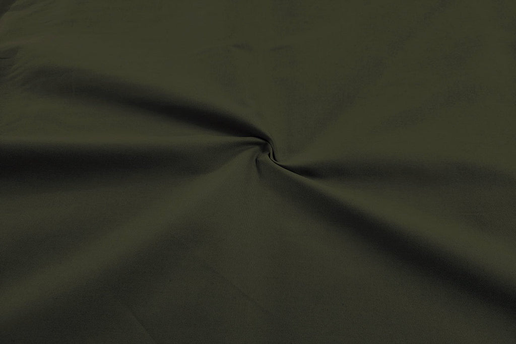 Rainbow Fabrics Dark Olive Green Pure Cotton