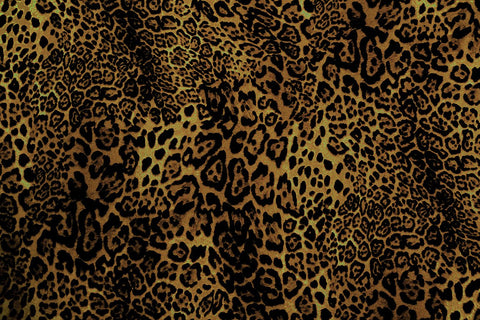 Leopard Print Patchwork / Craft Fabric