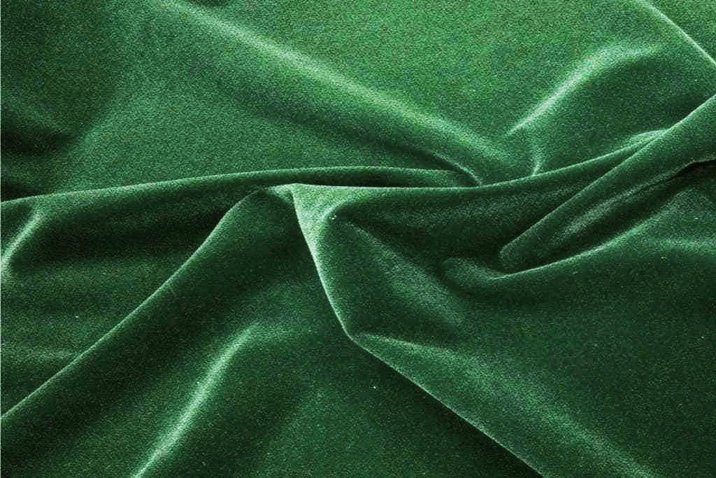 Rainbow Fabrics V1: Forest Green Velvet