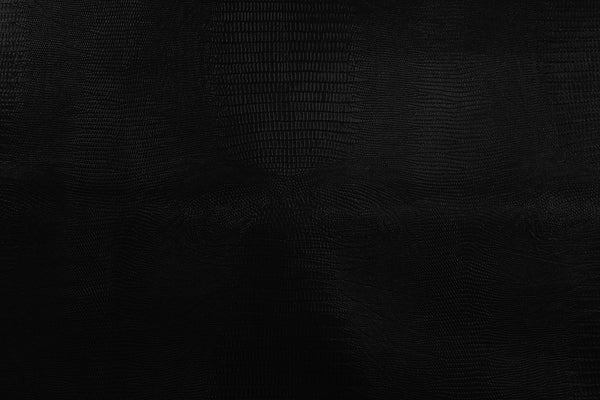 Rainbow Fabrics VE: Black Crocodile Skin Pattern Vinyl - Stretch