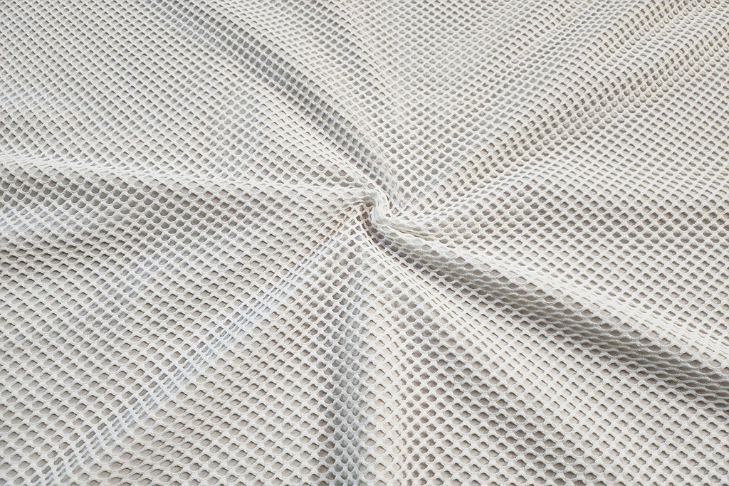 Rianbow Fabrics White Sport Mesh Lycra