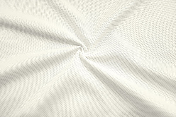 Rianbow Fabrics White Sport Netting Lycra Lycra