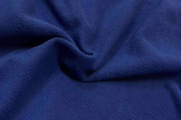 APP: Dark Blue Anti Pil Polo Fleece - 7 - Rainbow Fabrics