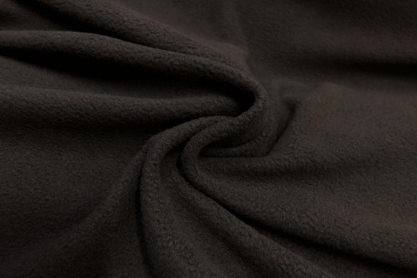 APP: Dark Brown Anti Pil Polo Fleece - 13 - Rainbow Fabrics