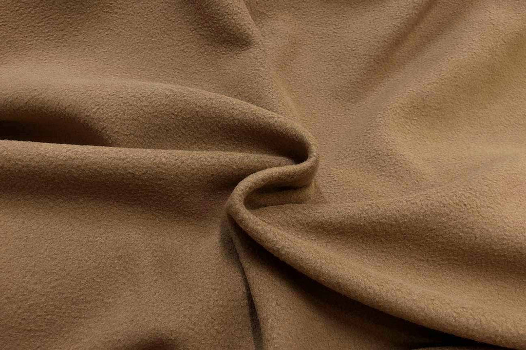 APP: Light Brown Anti Pil Polo Fleece - 11 - Rainbow Fabrics