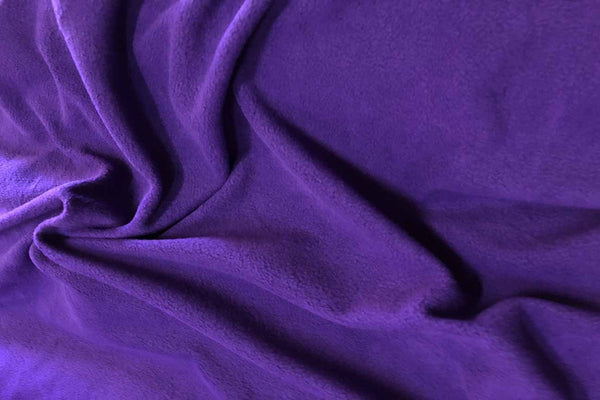 APP: Royal Purple Anti Pil Polo Fleece - 16 - Rainbow Fabrics