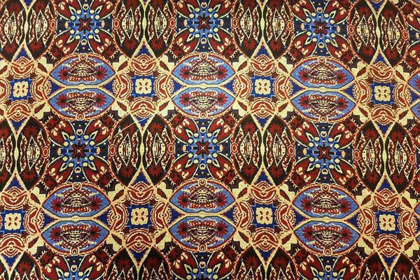 AT: Mitote Abstract Aztec Tapestry - Rainbow Fabrics