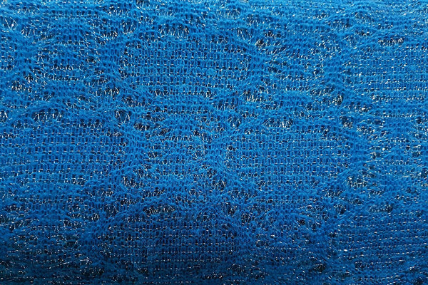 AW: Sky Blue Weave Acrylic Wool - Rainbow Fabrics