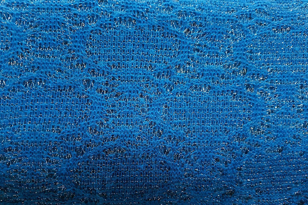 AW: Sky Blue Weave Acrylic Wool - Rainbow Fabrics