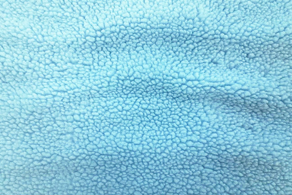 Rainbow Fabrics Baby Blue Sherpa