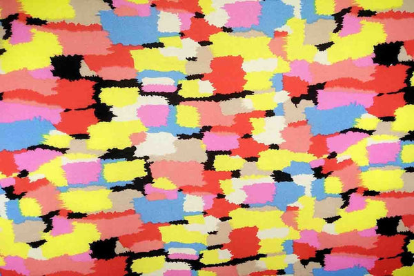 Rainbow Fabrics Brushstroke Rayon Rayon