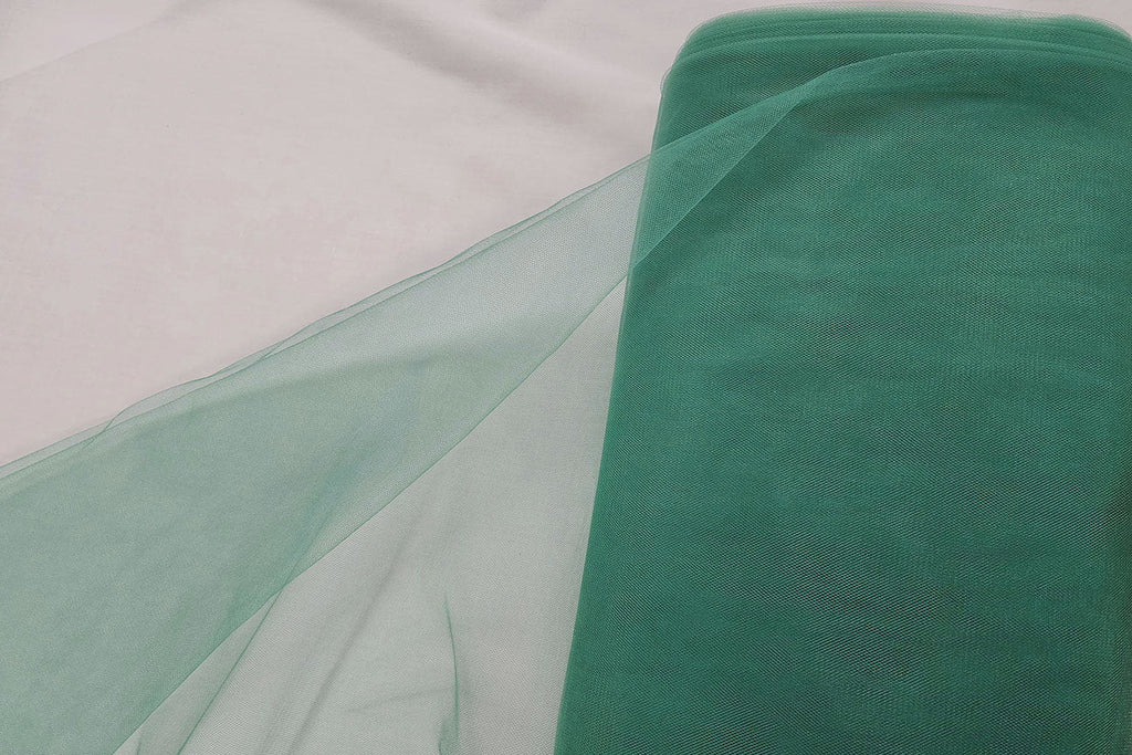 Rainbow Fabrics BT: Blue Green Bridal Tulle